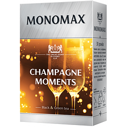 Чай чорний і зелений Мономах Champagne Moment, 80 г