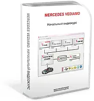 Видео курс по работе с программой Vediamo длят инженерное меню для Mercedes Star Diagnosis С3 - C4