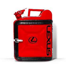 Каністра-бар хендмейд подарунок чоловікові на 10 л. з принтом "Lexus"