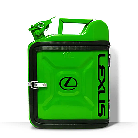 Каністра-бар хендмейд подарунок чоловікові на 10 л. з принтом "Lexus"