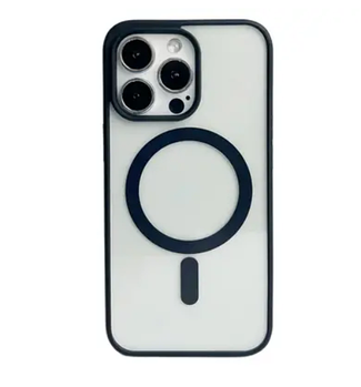 Чохол Matte Acrylic MagSafe для iPhone 13 Black (KG-7605)