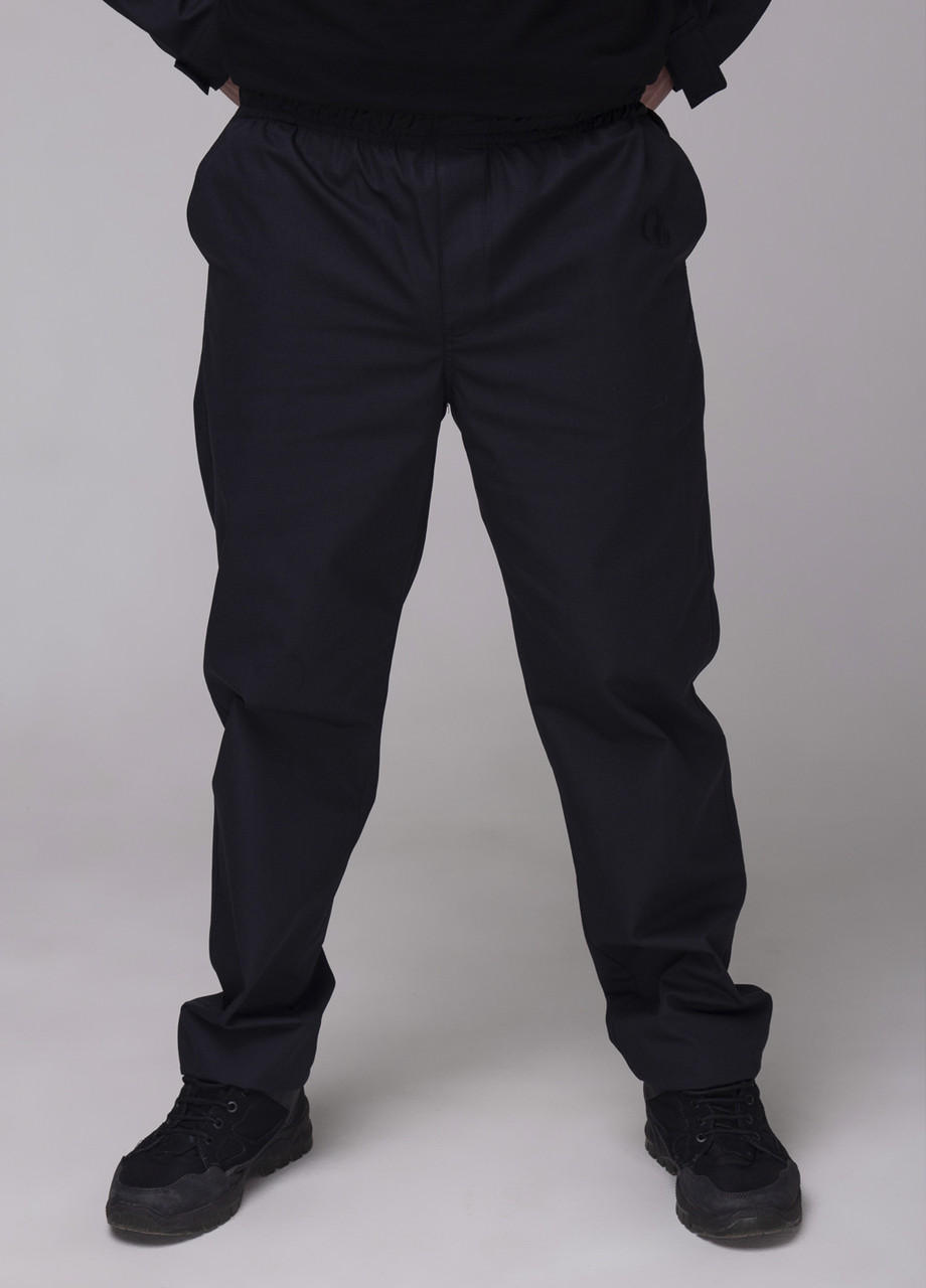 Штани карго чоловічі (ріп-стоп, чорний) 44, фото 1