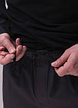 Карго штани (ріп-стоп, чорний) 44, фото 6