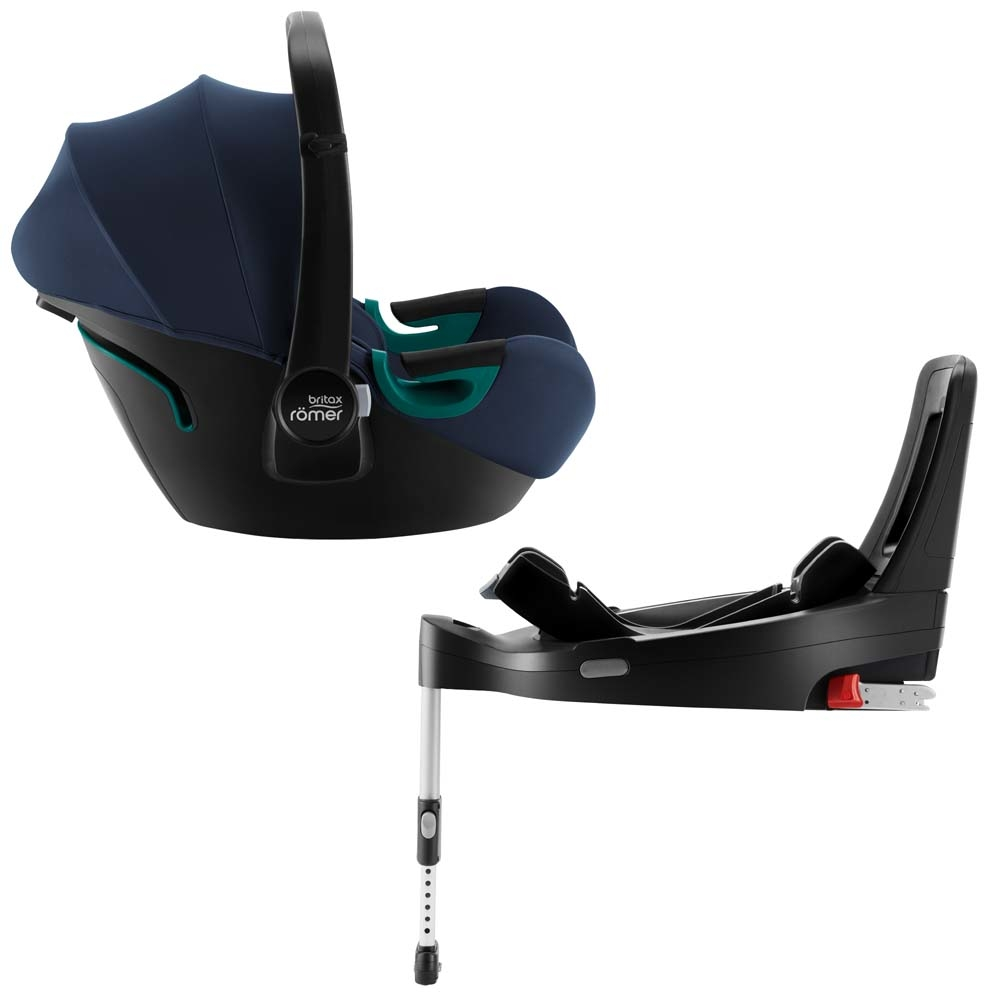 Автокрісло Britax-Römer BABY-SAFE3 i-SIZE, 0+ до 15 міс з платформою FLEX BASE, Indigo Blue