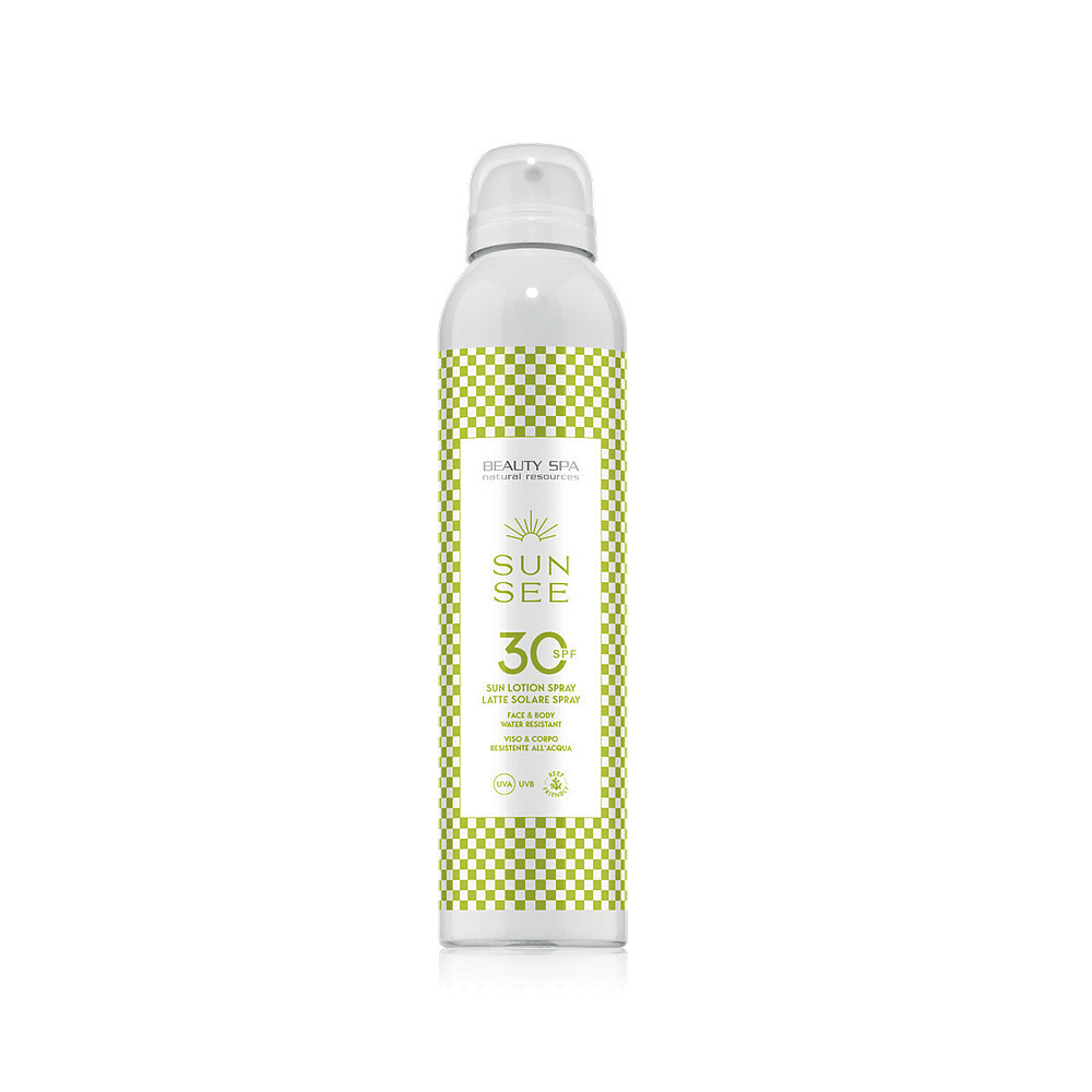 Beauty Spa Сонцезахисна водостійка емульсія САН СІ СПРЕЙ SPF 30 для обличчя та тіла BEAUTY SPA SUN SEE SPRAY