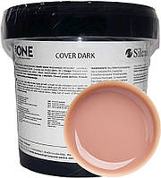 Камуфлюючий гель для нарощування нігтів Silcare Base One Cover Dark 1 кг AVADONA