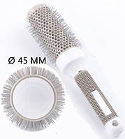Гребінець брашинг для волосся AVADONA керамічний діаметр 45 мм