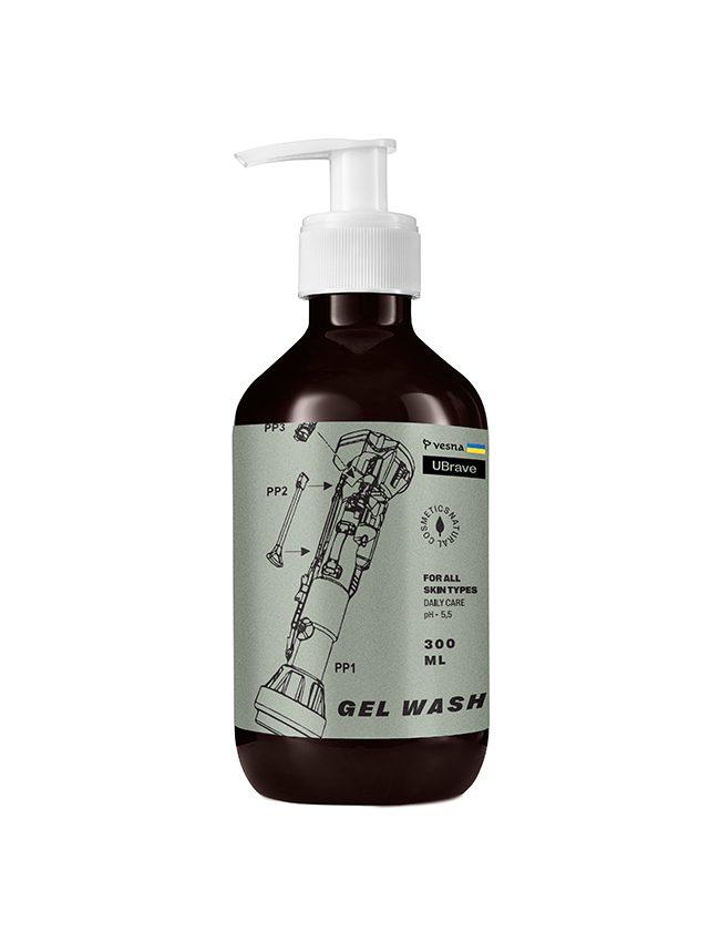 Vesna Чоловічий гель для душу Сила та свіжість, 300 ml