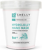 Гідрогелева маска для рук з пелюстками троянд Shelly 200г