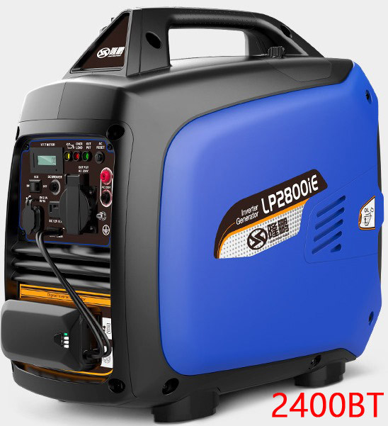 Тихий інвенторний генератор, чиста синусоїда, перетворювач LP2800, 2400 Вт