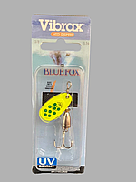 Вертушка блесна Blue Fox Vibrax Fluorescent #2 5.5g 3\8 Цвет#14