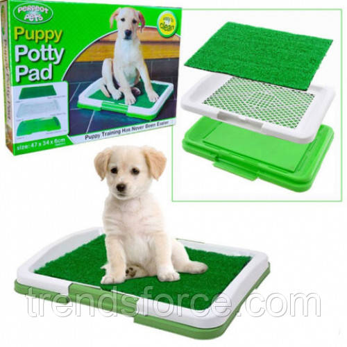 Лоток туалет домашній для собак Puppy Potty Pad 130754