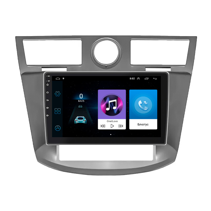 Штатна магнітола Lesko для Chrysler Sebring III 2006-2010 екран 9" 1/16Gb Wi-Fi GPS Base 4 шт., фото 1