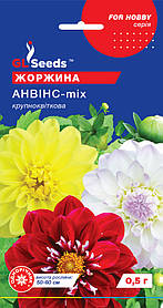 Жоржина Анвіс насіння (0,5 г), For Hobby, TM GL Seeds