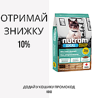 Nutram (Нутрам) I 19 Ideal Solution Support Sensitive Coat, Skin, Stomach корм для чутливих котів, 5.4 кг