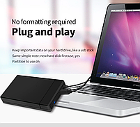 Кишеня для HDD 3.5" SATA USB 3.0 E-Elei EL-31 оригінал в наявності Якість!, фото 8