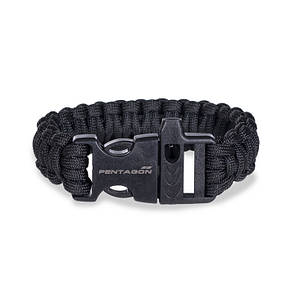 Паракордовий браслет Pentagon PSELION BRACELET K25047 Large, Чорний