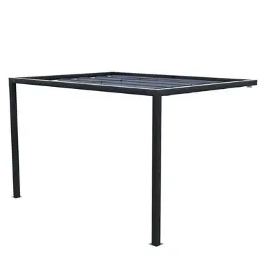 Садовая беседка Manea 3,5x2,6 м стенка антрацит Naterial (ID#1816320204 ...