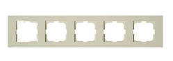 Рамка 5-а кремова GRANO
