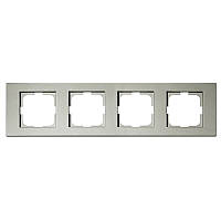 Рамка 4-ша GRANO антрацит