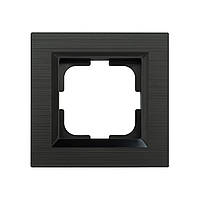 Одинарна рамка QUANTUM антрацит