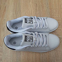 Літні кросівки жіночі білі із чорним Adidas Stan Smith. Взуття жіноче біле на літо Адідас Стен Сміт, фото 7