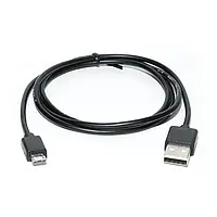 Дата-кабель REAL-EL EL123500025 USB (тато) - microUSB Type B (тато) 2м Black