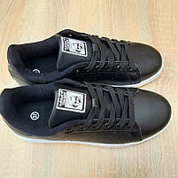 Літні жіночі кросівки чорні з білим Adidas Stan Smith. Взуття жіноче чорно-біле на літо Адідас Стен Сміт, фото 8