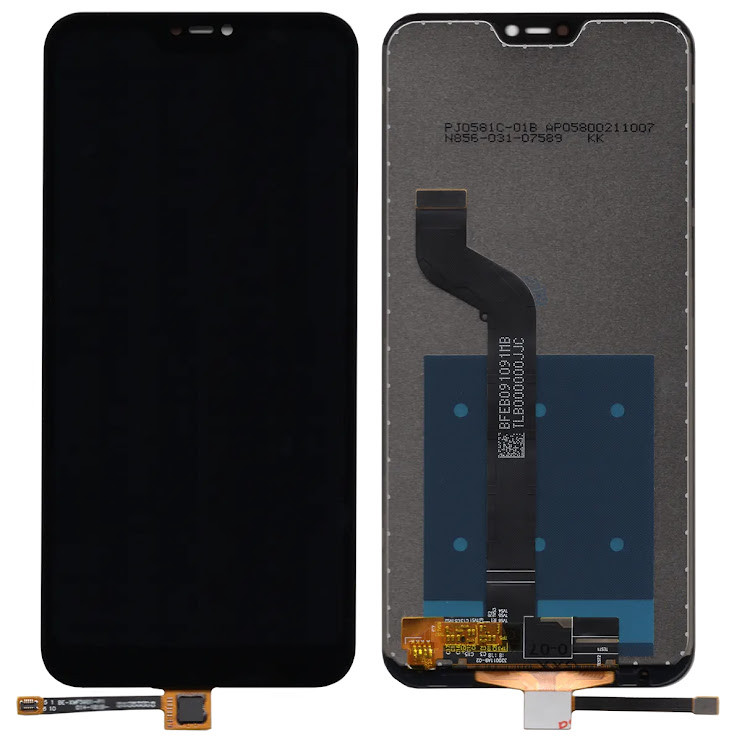 Дисплей Xiaomi Redmi 6 Pro/Mi A2 Lite в зібраному вигляді із сенсором black (L12998)