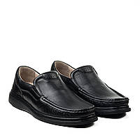 Туфли мужские кожаные черные Voyager 44 40