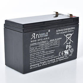 Аккумулятор Aroma 12V 9Ah 20HR 6-FM-9 (12V9.0Ah/20HR)