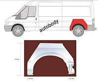 Правая арка крыла FORD TRANSIT (2000-2006) средняя база KLOKKERHOLM