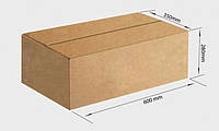 Картонна коробка на 15 кг 594 x 342 x 275 мм