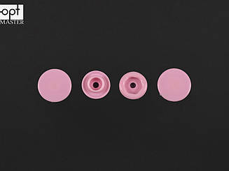 Кнопки пластик Т-5, 11,7 мм, кол. D11 св. рожевий (1000 шт / уп.)
