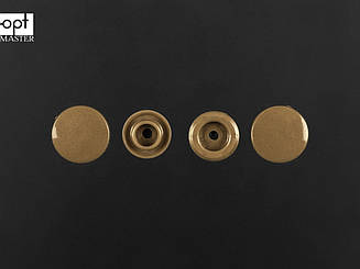 Кнопки пластик Т-5, 11,7 мм, кол. D18 світло-коричневий (1000 шт / уп.)