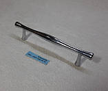 Ручка меблева, трубочка Туреччина хром 96 мм, фото 4