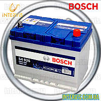 Аккумулятор 70Ah-12v BOSCH (Бош) 630A S4 (R+правый) 260x173x225 B13 (пуск)