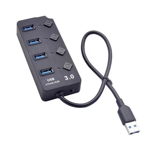 Usb розгалужувач на 4 порти USB Hub 3.0