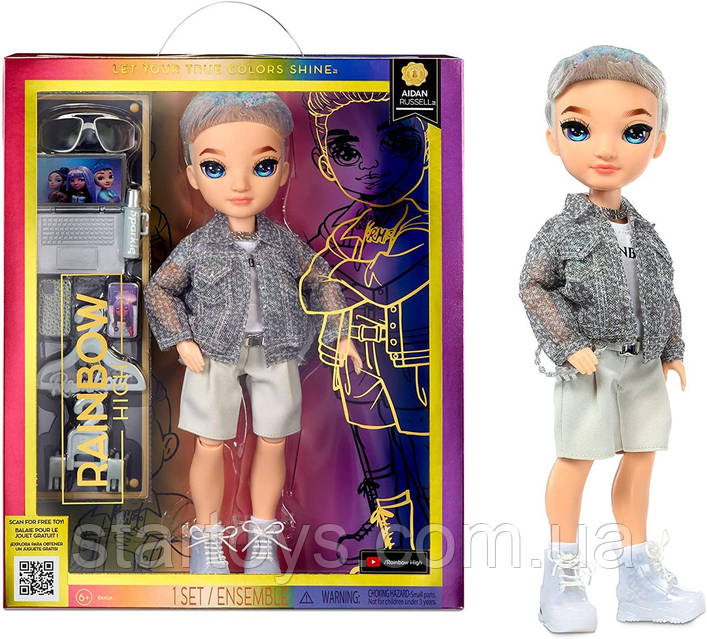 ころん Кукла мальчик Рейнбоу Хай Айдан Эйдан Рассел - Rainbow High