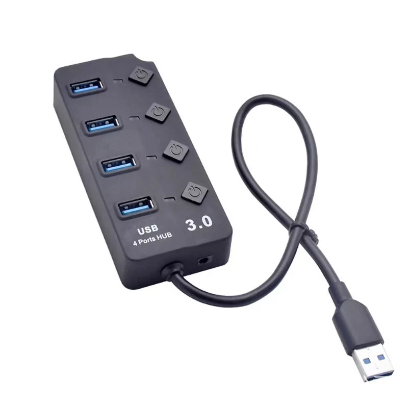 USB-розгалужувач Port USB Hub 3.0, фото 1