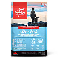 Сухой корм для собак ORIJEN Six Fish 6 кг