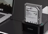 Док станція для HDD/SSD 2.5" 3.5" SATA III USB3.0 Orico 6218US3 оригінал, фото 4
