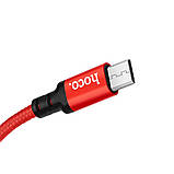 Кабель Hoco X14 USB to MicroUSB 2m red, фото 5