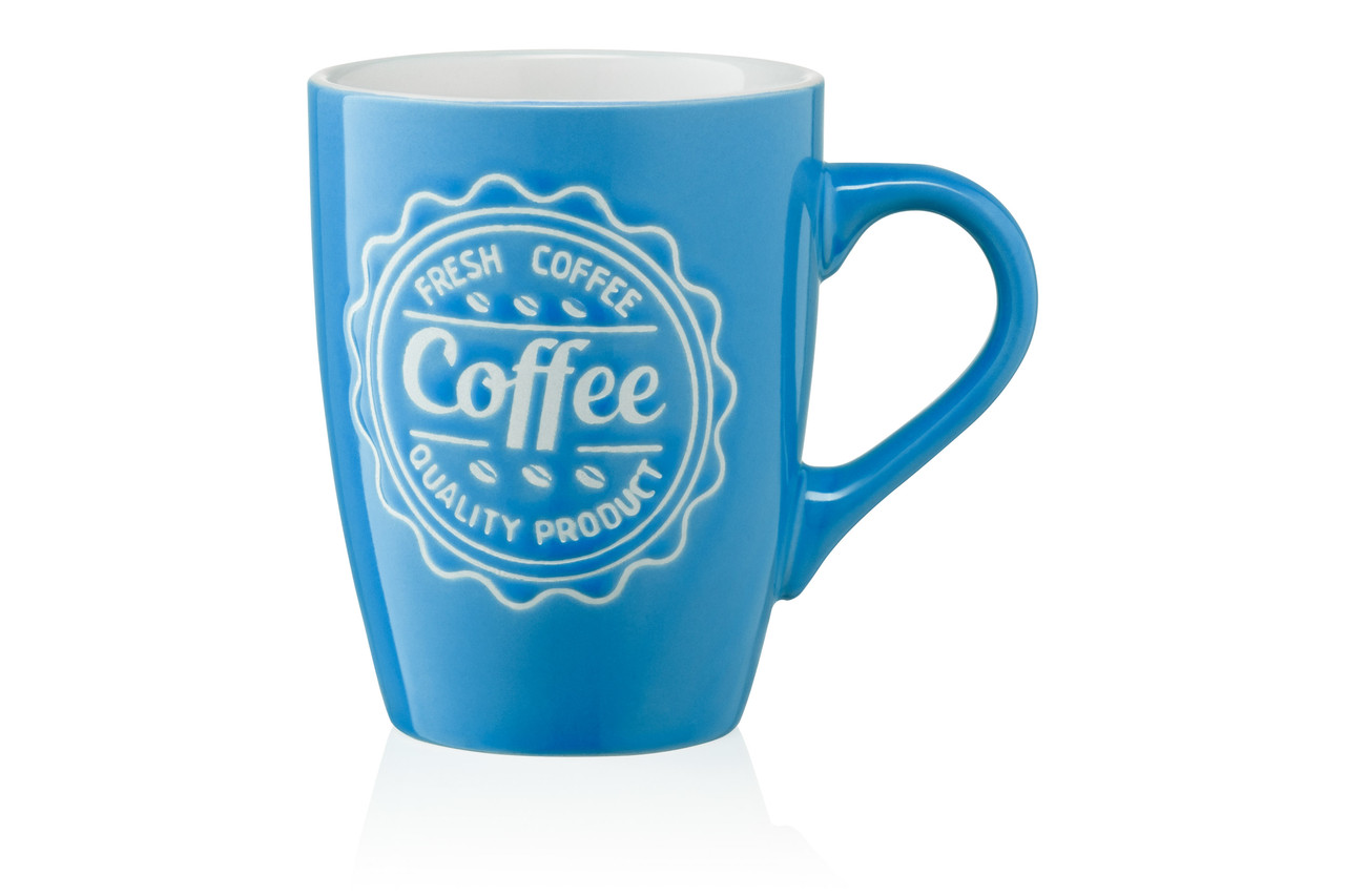 Чашка Ardesto Coffee 330 мл синя AR3469BL