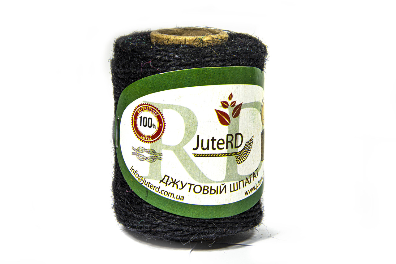 Шпагат джутовий кольоровий JuteRD 100г 2мм х 90м