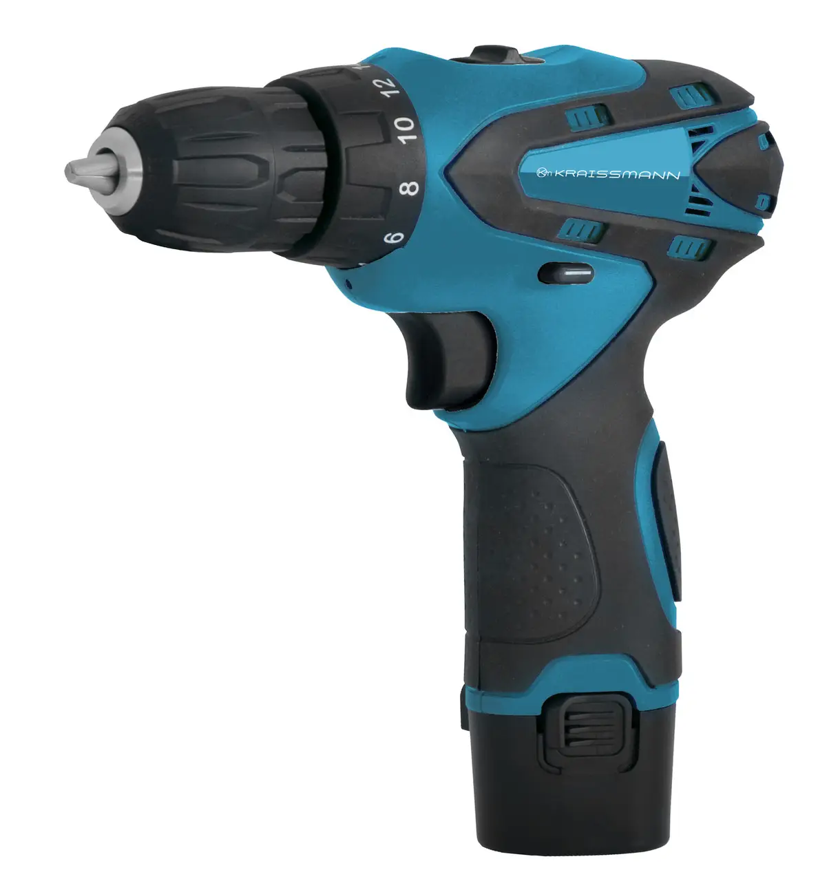 Шурупокрут акумуляторний KRAISSMANN 1500 ABS 12/1 Li