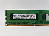 Оперативна пам'ять Samsung DDR3 2Gb 1066MHz PC3-8500U (M378B5673EH1-CF8) Б/В, фото 2