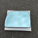 BMW X3 e83 (БМВ х3 е83) скло дзеркала (вкладиш, дзеркальний елемент) лівий, фото 4