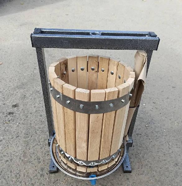 Прес для соку Вілен 20 літрів Дубовий, фото 1