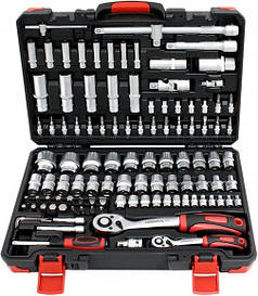 Набір інструментів професійний 1/4"&1/2" 108 од. HAISSER 70178